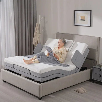 Comfortable Bedframe Beds Multifunction Adjustable Modern Electric Beds Recovery Old People Bedroom Furniture Cama Plegable LLB