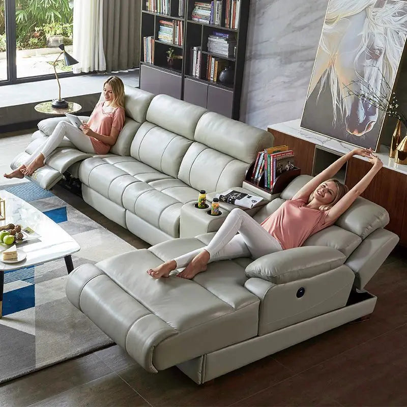 With USB Charging Port Bluetooth Speaker Sofa Multifunctional Massage Sofa Chair