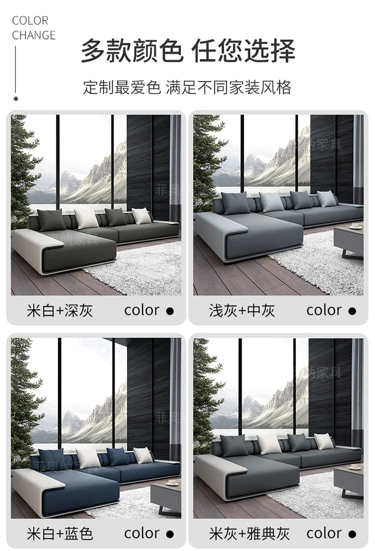 Nordic Living Room Sofas Recliner Minimalist Apartment Straight Sofas Fabric Comfortable Divani Da Soggiorno Home Furniture
