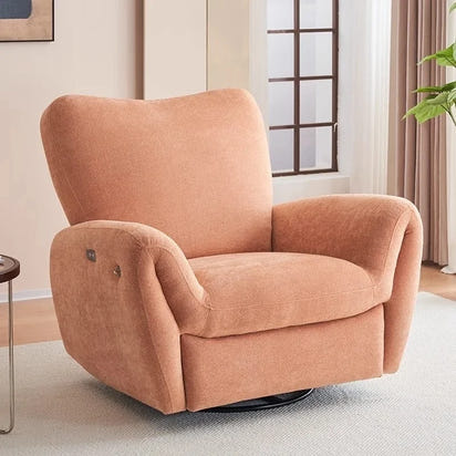 *lazy sofa Space reclining rocking chair Living room reclining and sleeping chenille leisure chair