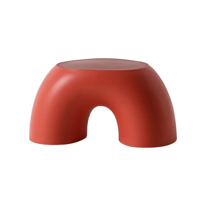 Creative Rainbow Stool Simple Circular Small Bench Home Round Comfortable Stool Durable Non-slip Shoe Changing Stool
