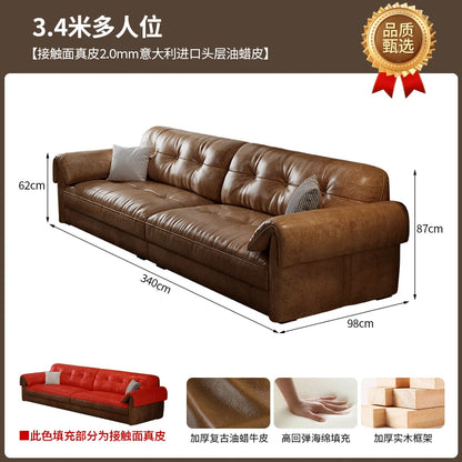Leather Corner Living Room Sofas Armchair Minimalist Lazy Lounge Living Room Sofas Hallway Designer Muebles Postmodern Furniture