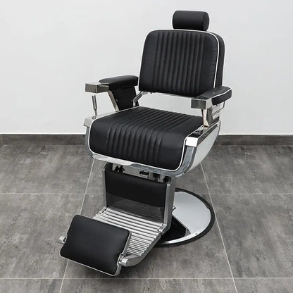 Barber shop chair perm dyeing put down chair oil head men shave beard repair face chair net red hair salon special hair cut seat