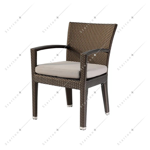 High Quality Flat Rattan Dinning Table and Chair Outdoor Furniture Garden Patio Set Outdoor Garden Furniture Sets