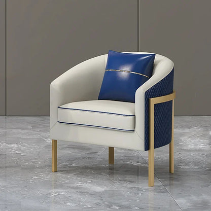Bureau de vente de luxe léger, table et chaise de négociation, bureau de réception, petit canapé simple, combinaison de table basse