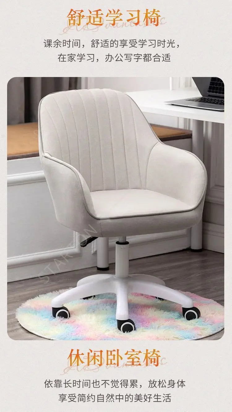 New Arrival Desk Chair - Home Comfort with Lumbar Support for Office & Study Spaces