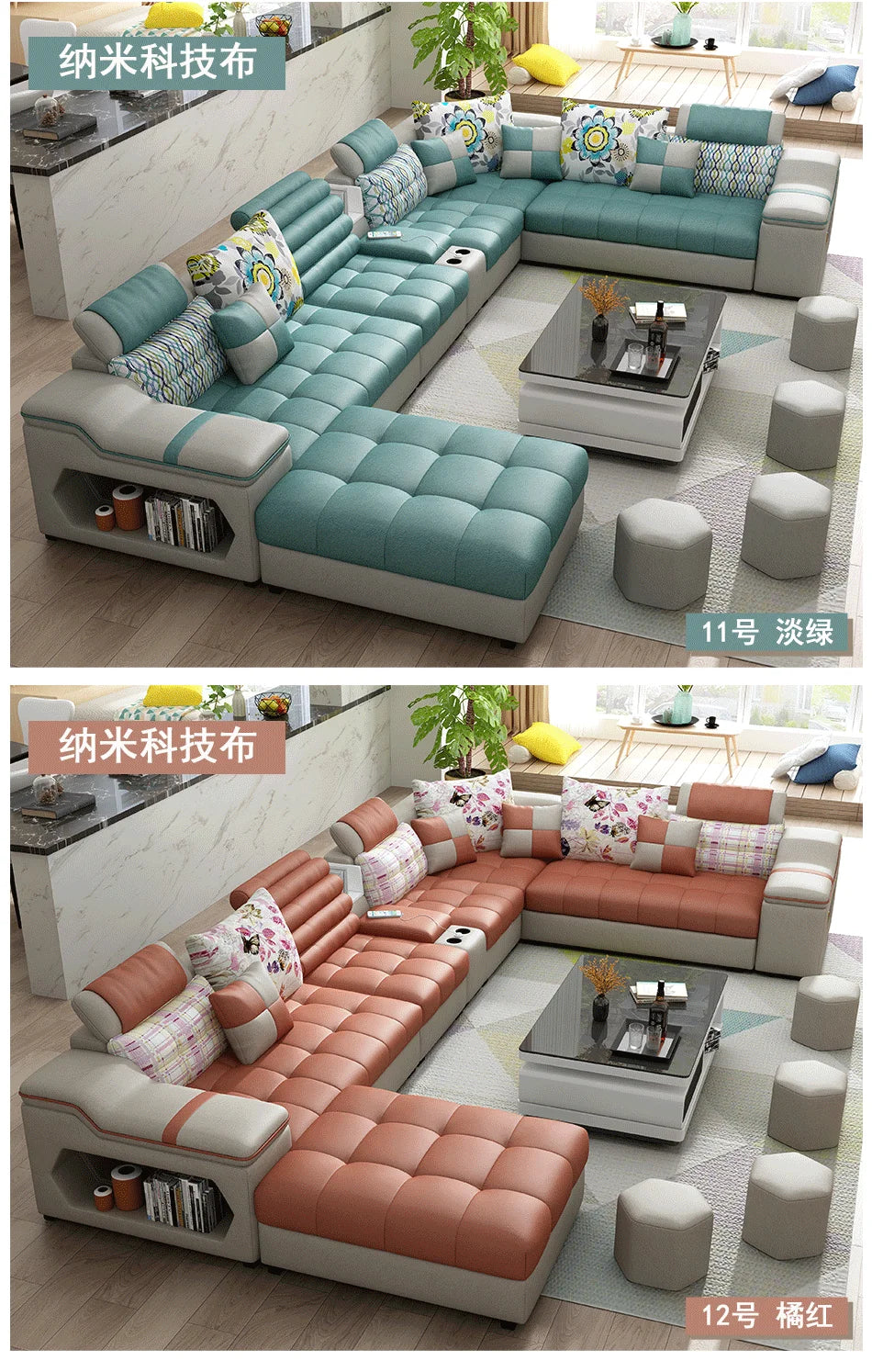 Living Room Minimalist Sofa Sectional Luxury Modern Home Sofa Lazy Comfortable Canape Salon De Luxe Furniture Accessories