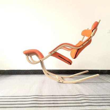 Gravity balance chair, European new living room bedroom multi-functional single sofa chair