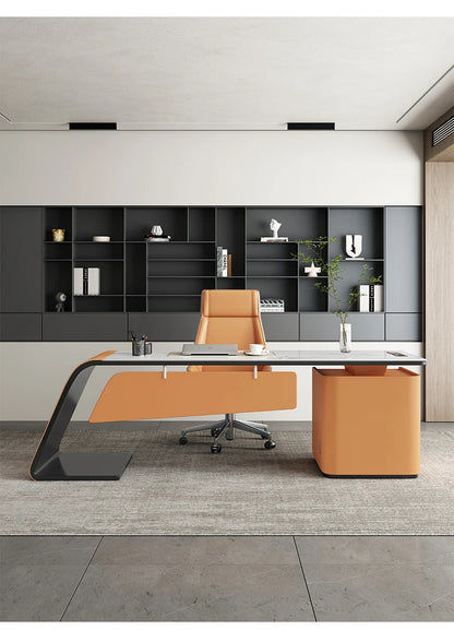 Manager Storage Executive Office Desk Modern Cheap Adjustable Study Computer Desk Drawers Modern Bureau Tafel Work Station Table