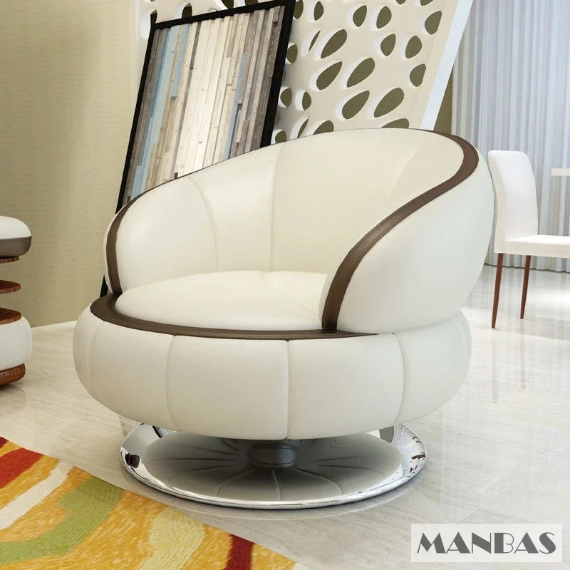 Luxury L-Shaped Genuine Leather Sectional Sofa Sets with USB, Bluetooth Speaker - MANBAS Living Room Italian Leather Couches