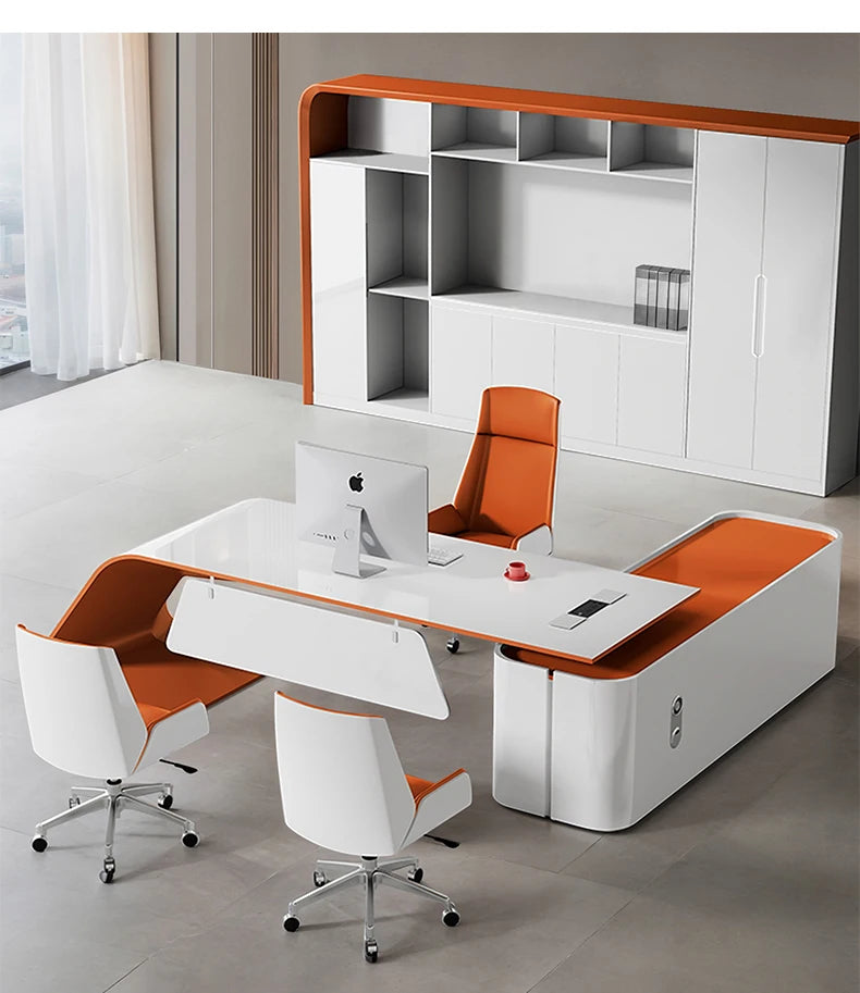 Adjustable Gaming Office Desk Organizers Storage Multifunctional Office Desk Lshaped Folding Escrivaninha Commercial Furniture