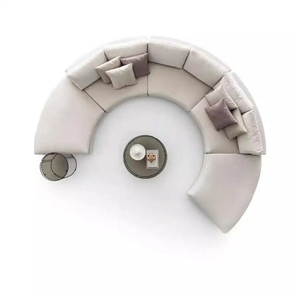 Designer Style Curved  Hotel Reception  Office Guests'  Modern Design  Foam Filling Sofa Hotel Application