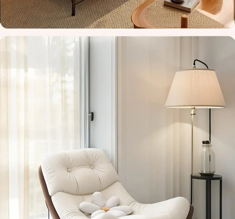 Lazy Sofa Rocking Chair Bedroom Lounge Chair Carefree Adult Living Room Single Balcony Leisure Rocking Chair Recliner Chairs
