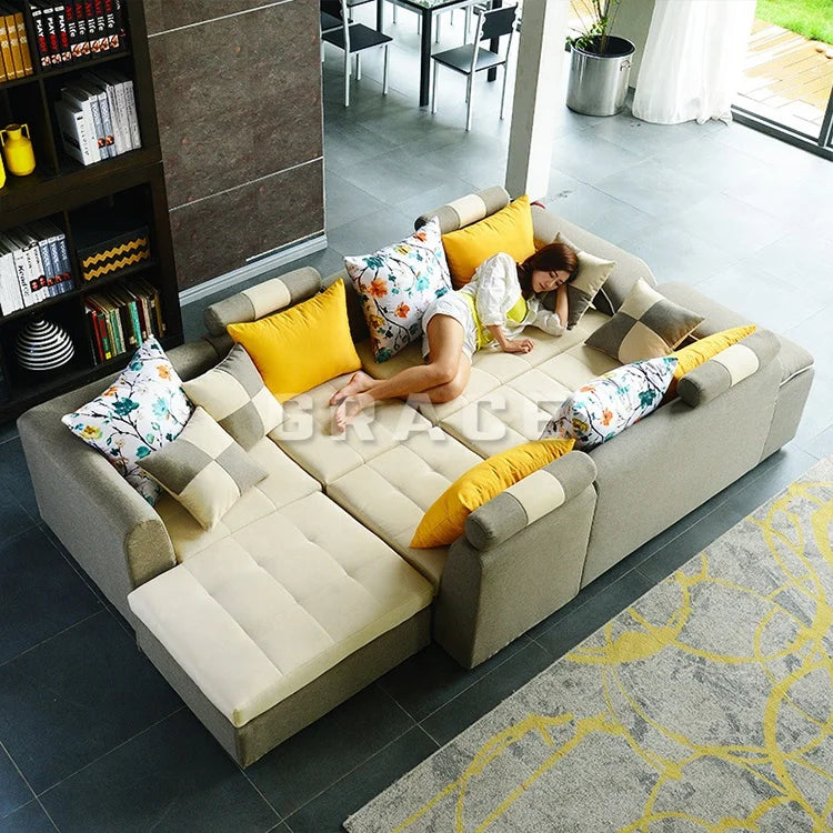 Hotel Composable Sofa Set Furniture Bed Sets Couch Living Room Home Luxury Sectional Sofas