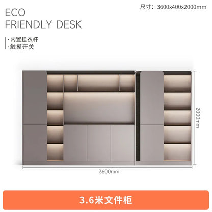 Light luxury boss Advanced minimalist modern CEO and Chairman's office table office furniture Computer desk Room desks