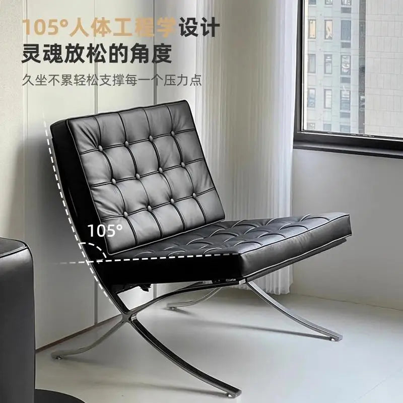Light Luxury Nordic Chair Single Relax Designer Unique Living Room Chairs High Quality Camping Salon Fishing Muebles Furniture