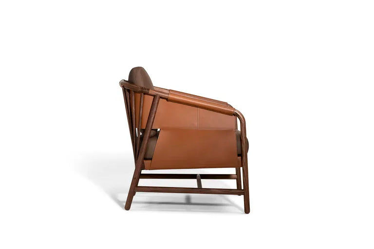 Chinese Solid Wood Modern Negotiation Chair Living Room Dining Room Bedroom Hotel Leisure Armchair