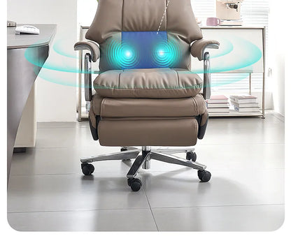 Multi functional genuine leather office chairs sillas gaming ergonomic chair cadeira ergonômica chaise gaming office furniture