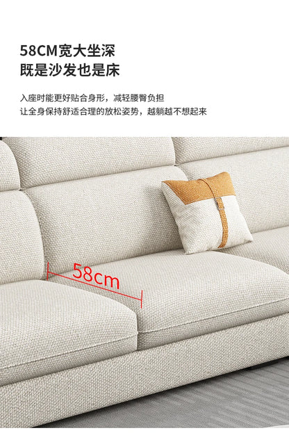 Minimalist Leather Frame Sofa Gaming Background Modular Sleeper Sofa Modern Recliner Lounge Lazy Women Divano Lounge Furniture