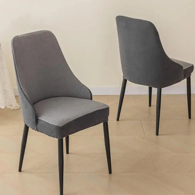 New Type Curved Armchair Cover Short Supported High Shaped Chair Cover Dining Chair Cover Stool Cover Universal Type