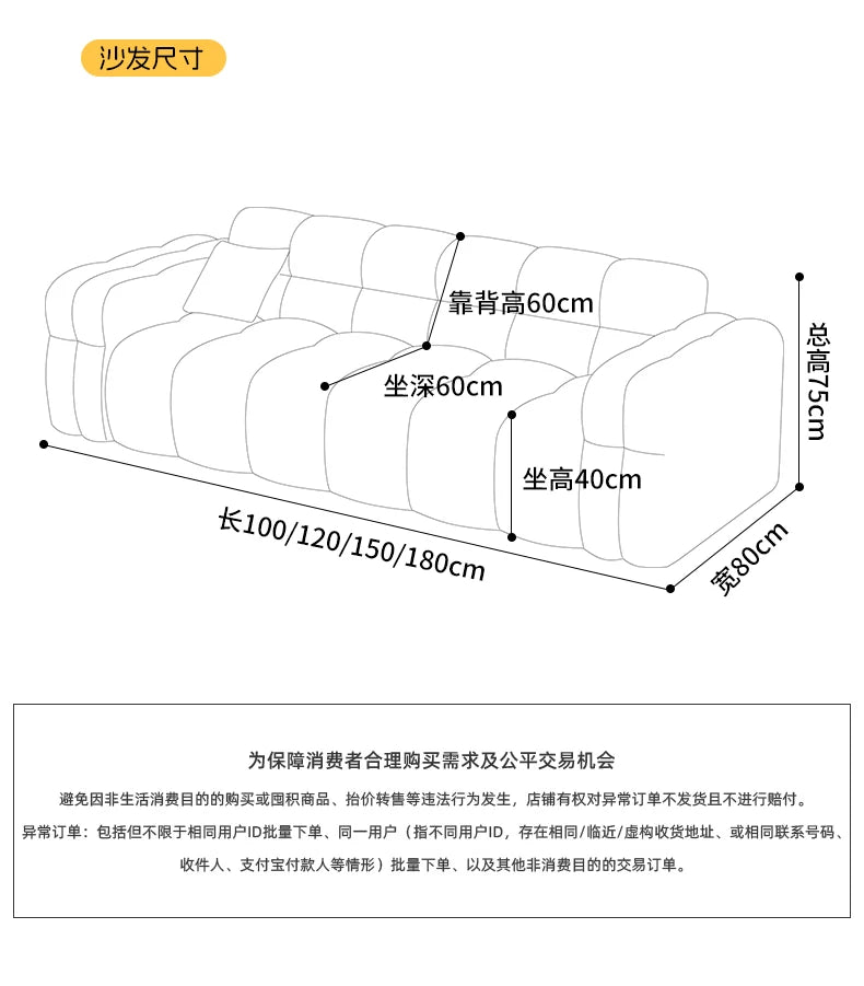 Plush Lounge Sofas Comfortable Minimalist Large Soft Sofa Apartment Romantic Elegant Sedie Da Soggiomo House Accessories