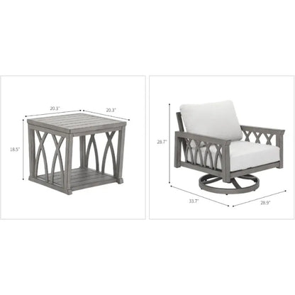 Patio Furniture Outdoor Set Table and Chair Garden Furniture Sets Sofas Balcony Furnitures Garden Seating Area Lounge Living