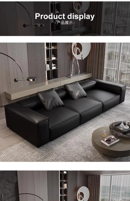 Nordic Minimalist Living Room Sofas Leather Sex Recliner Designer Lounge Sofas Garden Relaxing Designer Divano Salon Furniture
