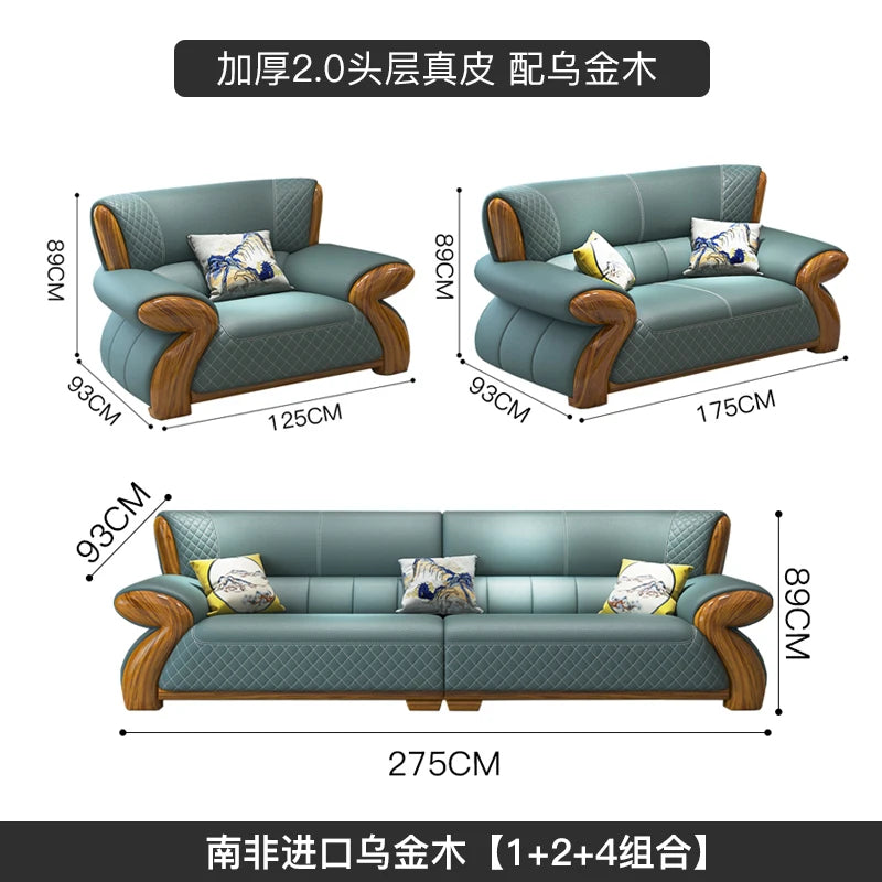 Aesthetic Nordic Living Room Sofas Pouf Leather Minimalist Modern Living Room Sofas Lounge Koltuk Takımı Postmodern Furniture