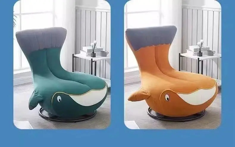 Recliner Cloth Chairs Luxury Design Orange Orange Chaise Swivel Chairs Comfy Ergonomic Sillas De Sala Living Room Furniture