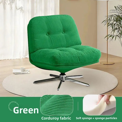 Modern Living Room Furniture Single Sofa Chair Corduroy Lounge Chair, Small Space Accent Chair Comfortable Reading Chair