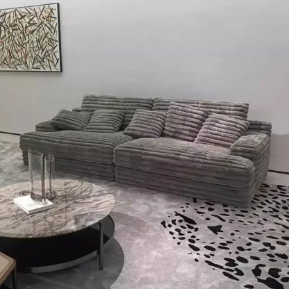 Design Filler Living Room Sofas European Beige Luxury Floor Compressed Sofas Puffs Recliner Modern Divani Soggiorno Furniture
