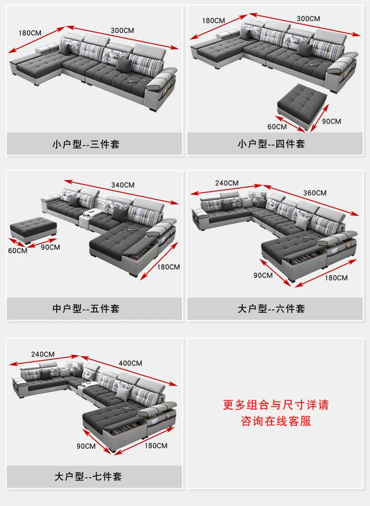 Sectional Living Room Sofas Lazy Lounge Designer Relax Sofa Multifunction Reclining Canape Salon De Luxe House Accessories