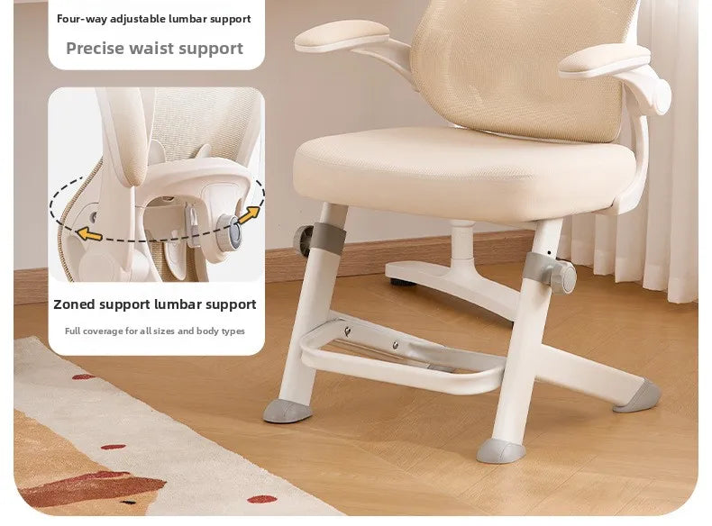 New model Durable Office Study Chair Computer Chair Household Desk Chair Student Writing Chair Waist Protection Ergonomic Chair