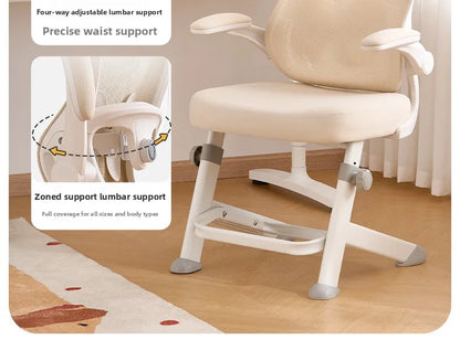 New model Durable Office Study Chair Computer Chair Household Desk Chair Student Writing Chair Waist Protection Ergonomic Chair