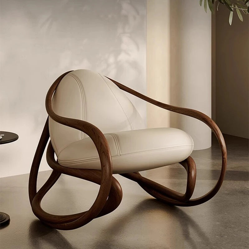 Rocking Arm Living Room Chairs Lounge Gaming Mobile Recliner Luxury Designer Chairs Reading Comfortable Sillon Home Furniture