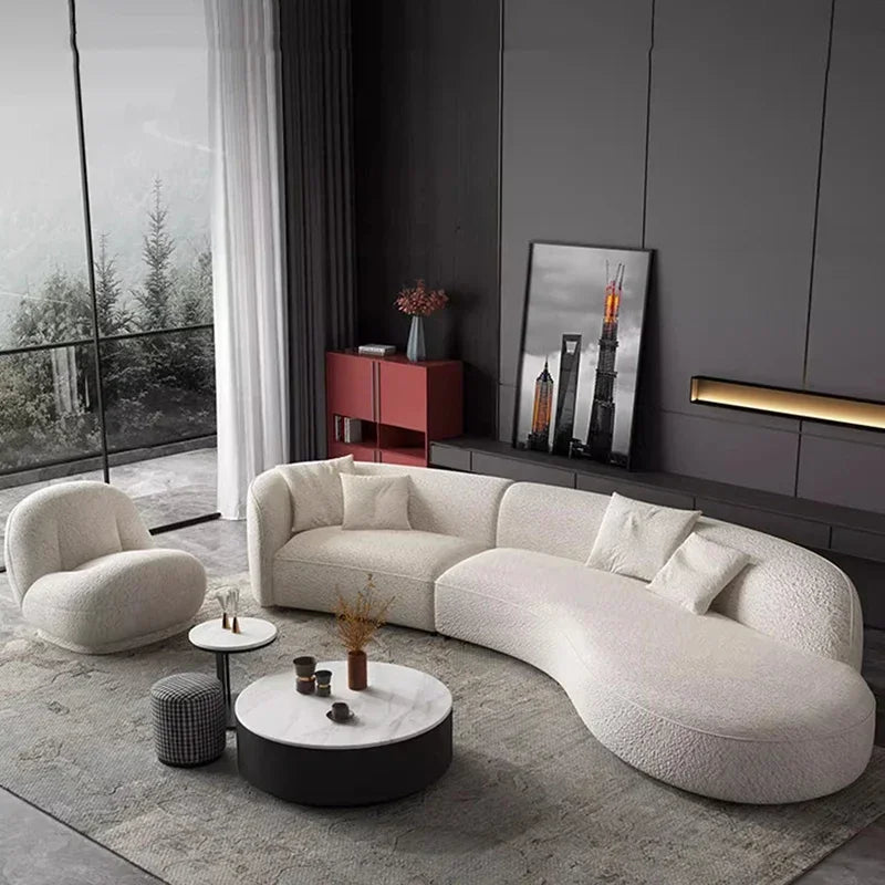 Ergonomic Sectional Living Room Sofas Nordic Luxury Apartment Sofas Relaxing Modern Relaxing Throne Divano Unique Furniture