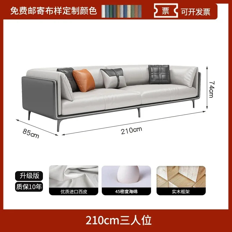 Minimalistic Elegant Sofa Nordic Style European L Shape Modern Lounge Sofas Living Room Modular Divani Da Soggiorno Furniture