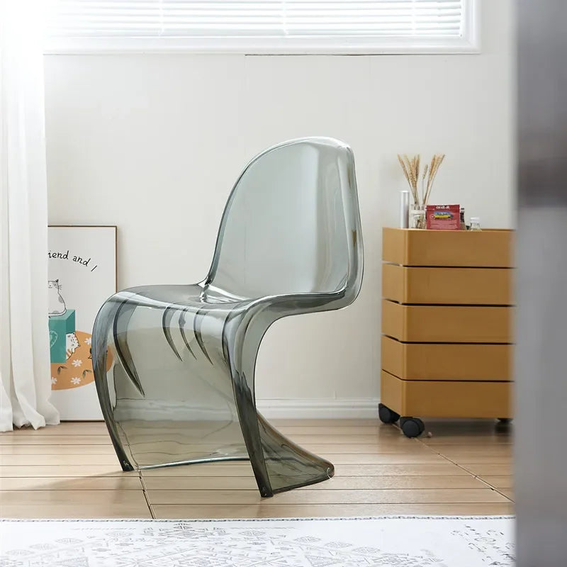 Nordic dining chair, creative negotiation chair, leisure balcony beauty chair