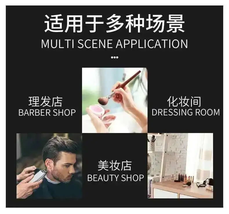 Furniture Fashionable Grey Barber Chair Glamour Elegant Barbería Professional Comfy Hairdressing Chair Modern Simple Silla De