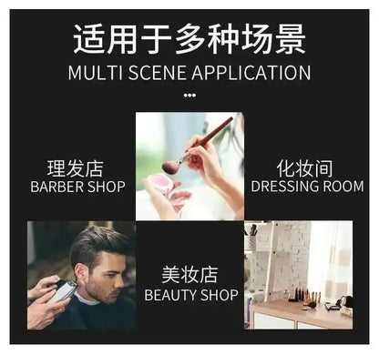 Furniture Fashionable Grey Barber Chair Glamour Elegant Barbería Professional Comfy Hairdressing Chair Modern Simple Silla De