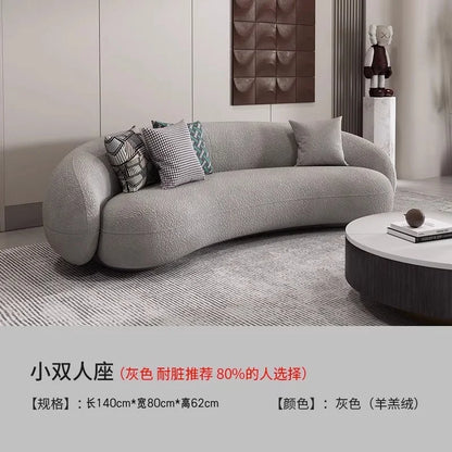 Narrow Designer Living Room Sofas Beige Italian Luxury Modern Living Room Sofas 2 Seater Nordic Woonkamerbanken Home Furniture