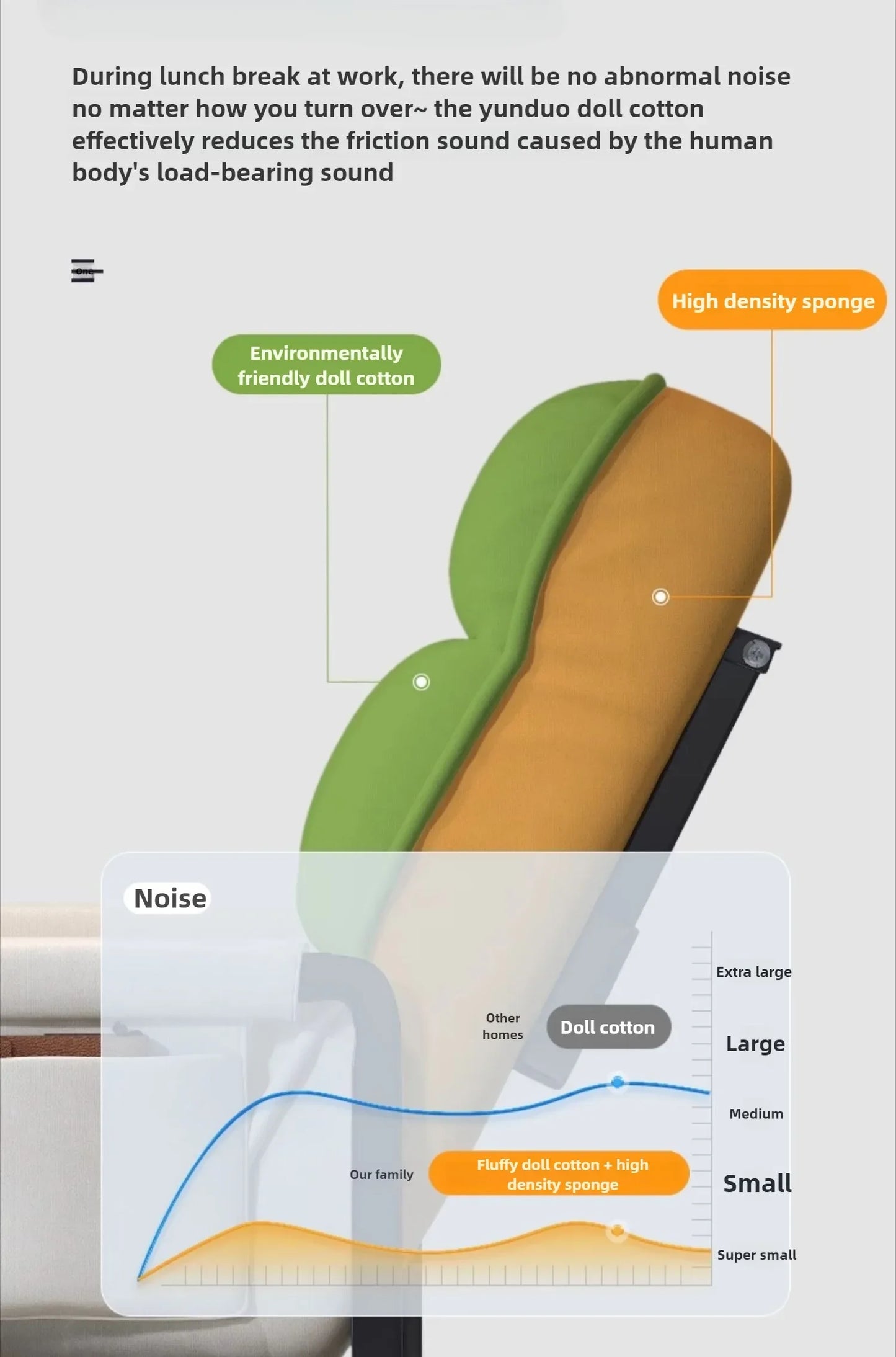 Reclining chair office lunch break folding chair computer chair can sit and lie down dual-purpose lazy sofa chair with backrest