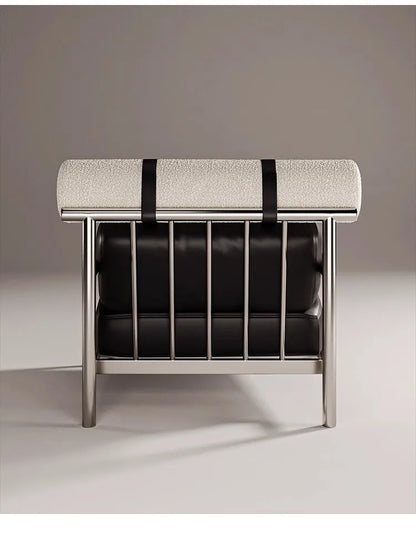 Single sofa chair creative metal homestay lazy leisure chair