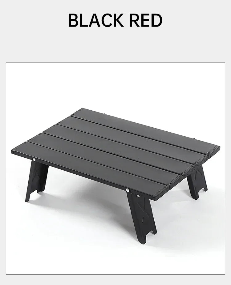 Portable Outdoor Beach Table Ultralight Foldable Camping Table Mini Aluminum Table Garden Party Trip Hiking Table