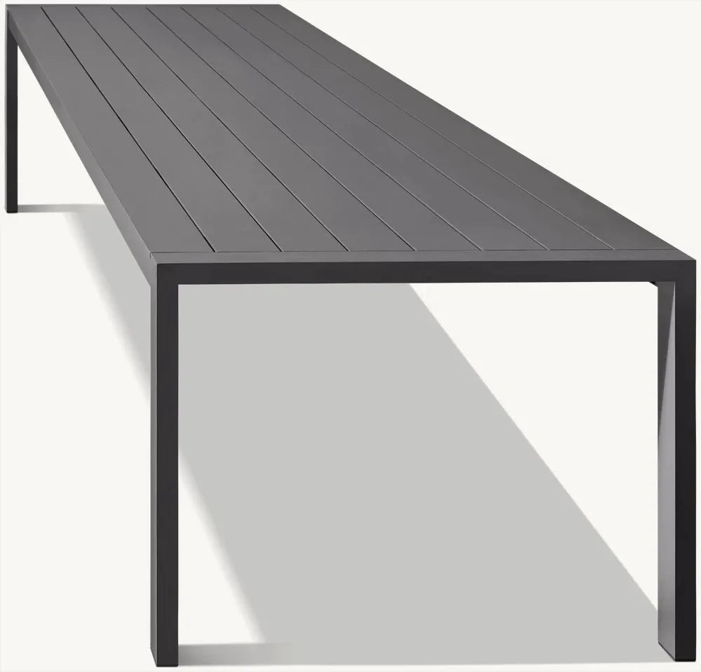 Luxury Design 6 Pieces Patio Garden Furniture Aluminum Outdoor Dining Tables and Chairs Set