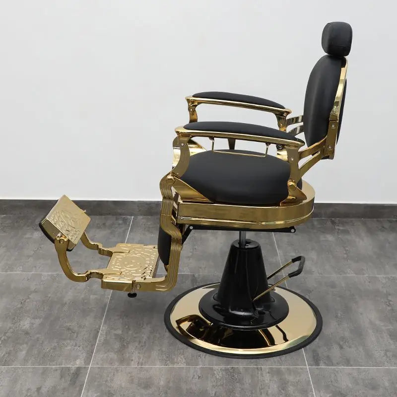 Barber shop chair perm dyeing put down chair oil head men shave beard repair face chair net red hair salon special hair cut seat