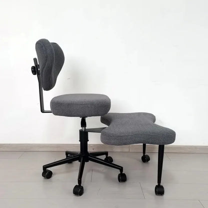 Cross Legged Office Chair – Meditation Seat with Lumbar Support for Desk Work, Yoga & Mindfulness Comfortable & Space-Saving