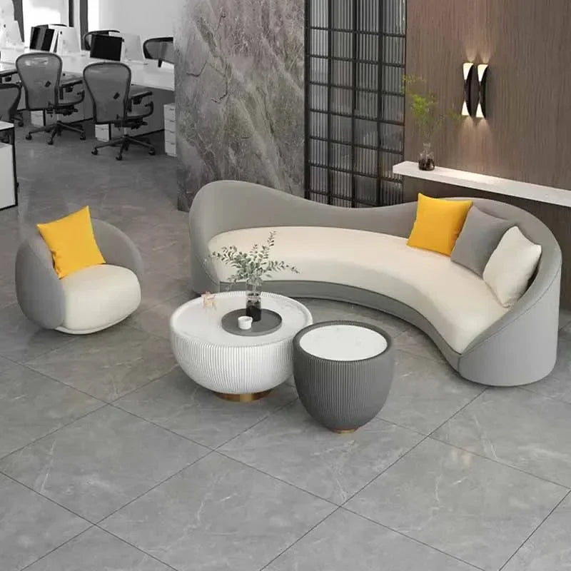 Funky Europe Living Room Sofas Service Minimalist Background Luxury Office Sofa Relaxing Elegant Modern Divano Salon Furniture