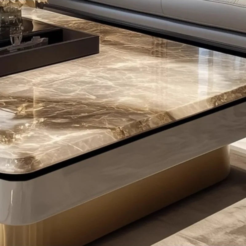 Design Simple Coffee Table Clear Italian Hardcover Floor Coffee Table Glam Unique Wohnzimmer Tisch Home Furniture Accessories