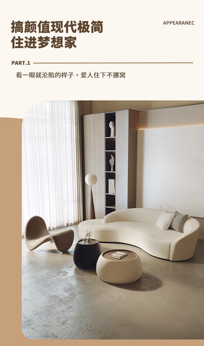 Small Cloud Living Room Sofas Children Nordic Modern Luxury Bedroom Sofas Lounge Corner Curved Wood Sillon Cama Home Furniture